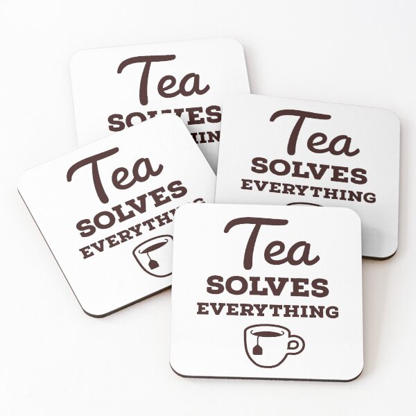Item preview, Tea solves everything designed and sold by Gingatoo.