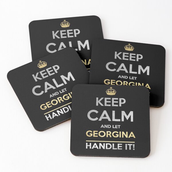 Item preview, Georgina Name -  Keep Calm And Let Georgina Handle It designed and sold by Bontini.