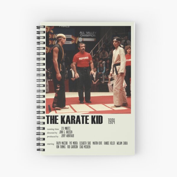 The Karate Kid (1984) Alternativer Plakatkunstfilm groß (5) Spiralblock