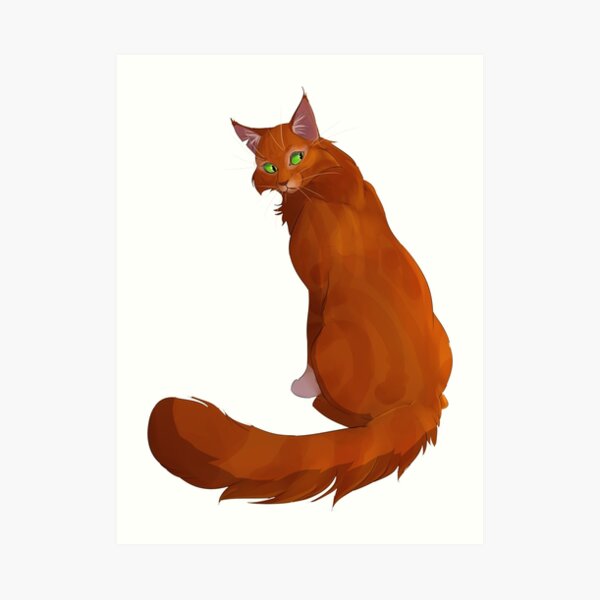 Squirrelflight (Warrior Cats) - Dandelions Art - Digital Art, Animals,  Birds, & Fish, Cats & Kittens, Non-Pedigreed Cats, Tabby & White Cat -  ArtPal