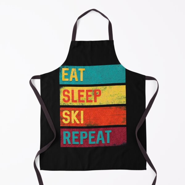 Item preview, Skiing Eat Sleep Ski Repeat designed and sold by MachrioKiling.