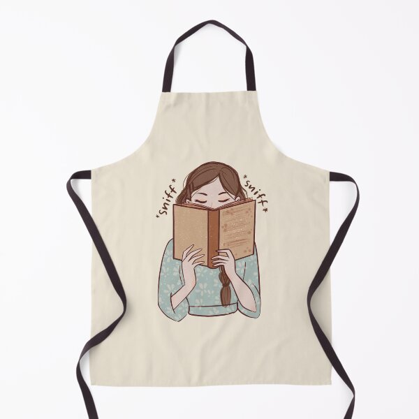 Item preview, Book sniffing girl designed and sold by owlcreates.