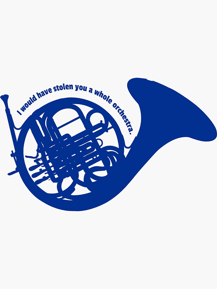 DAS BLAUE FRANZÖSISCHE HORN von iamheathcliff