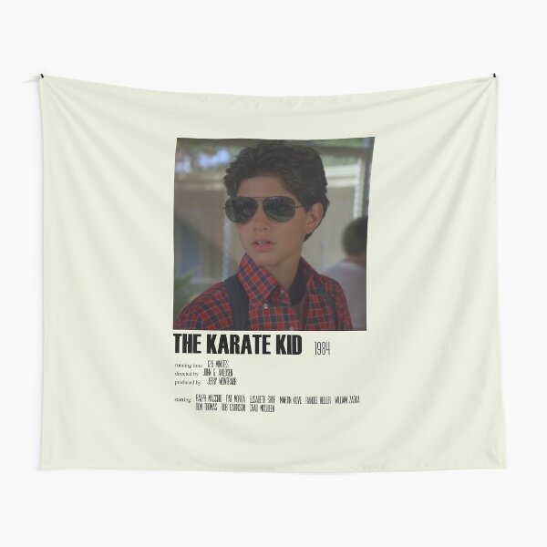 The Karate Kid (1984) Alternative Poster Art Movie Large (1) Tapestry