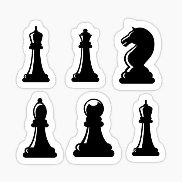 chess stickers pack Sticker