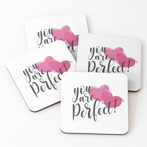 Item preview, Romantic Inspiring You Are Perfect Valentine Calligraphy Quote designed and sold by Hommie9977.