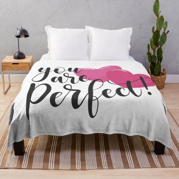 Item preview, Romantic Inspiring You Are Perfect Valentine Calligraphy Quote designed and sold by Hommie9977.