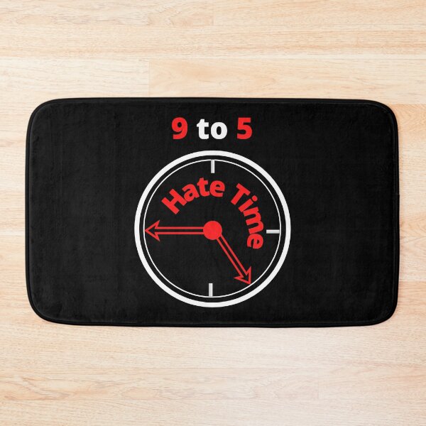 Item preview, Nine to five total waste of time  designed and sold by Rrrainbow.