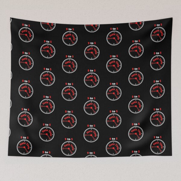 Item preview, Nine to five total waste of time  designed and sold by Rrrainbow.