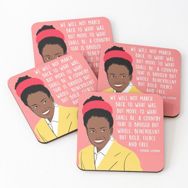 Item preview, Fierce and Free Amanda Gorman inauguration poem designed and sold by hypocratees.