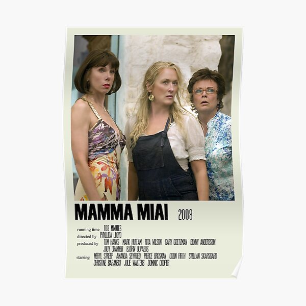 Mamma Mia! Alternative Poster Art Movie Large (2) Poster