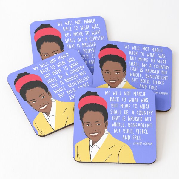 Item preview, Fierce and Free Amanda Gorman inauguration poem designed and sold by hypocratees.