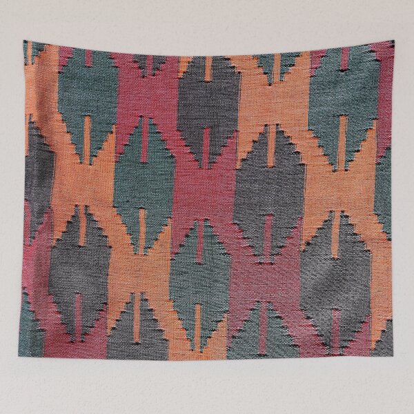 Item preview, Nepali handmade dhaka topi fabric pattern  designed and sold by anzus13carlett.