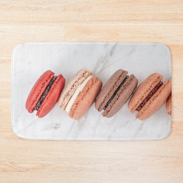 Item preview, Cookies Candies Macarons Print, Food Art Pattern, Colorful Biscuits, Kitchen Restaurant Print designed and sold by radub85.