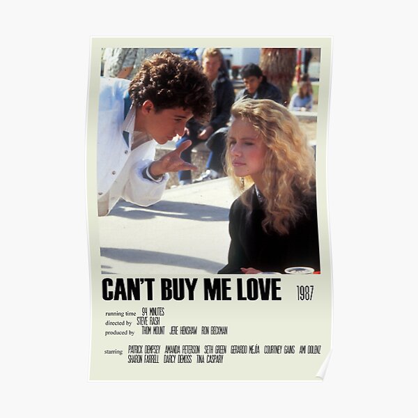 Can't Buy Me Love Alternative Poster Art Movie Large (2) Poster