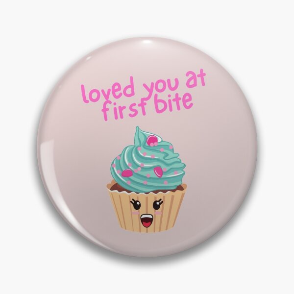 Item preview, Loved You at First Bite, Loved You at First Sight, Baking, Food Pun designed and sold by GoodMoodFood.