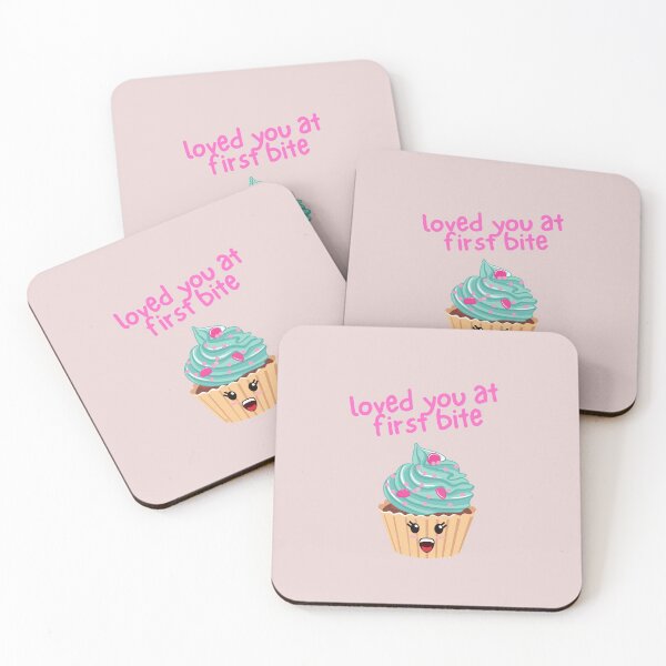 Item preview, Loved You at First Bite, Loved You at First Sight, Baking, Food Pun designed and sold by GoodMoodFood.