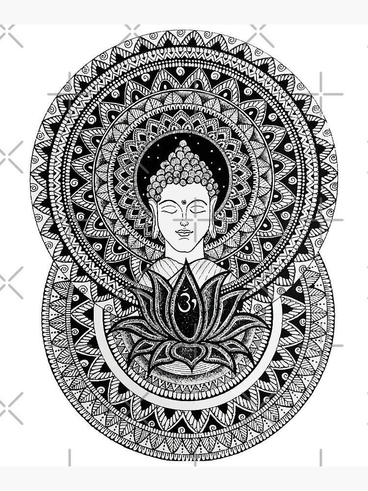 Premium Vector  Vector silhouette of buddha line drawing sketch of  meditating buddah statue vector illustration