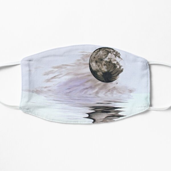 thhe fullest moon inverted - nature - waterscape - digital (ED01) Mask