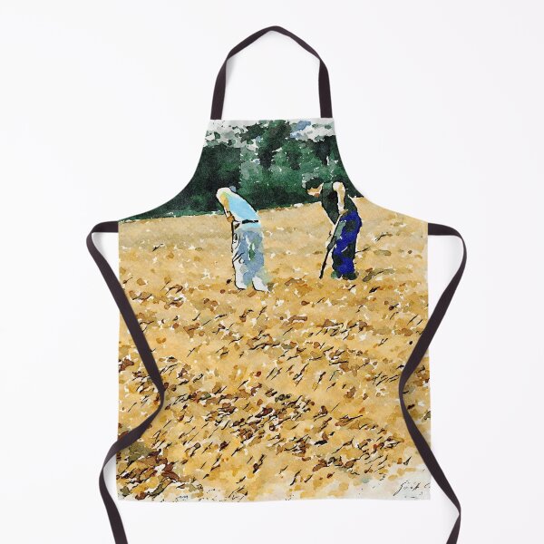 Item preview, Hortus Conclusus: two peasants at work in the plowed field designed and sold by Giuseppe Cocco.