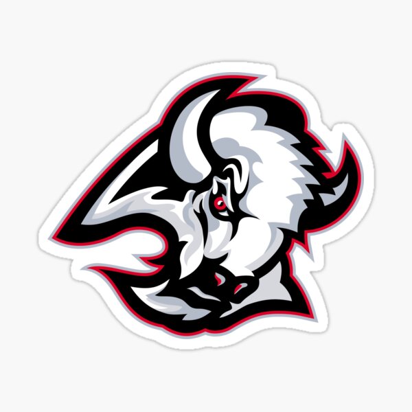 Buffalo Sabres Vintage Logo - Red Sticker