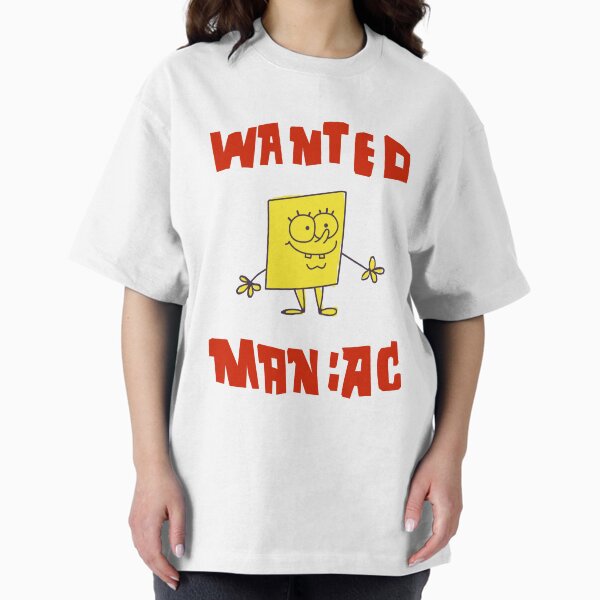 Item preview, SpongeBob SquarePants Classic - Wanted Maniac designed and sold by Daniel J. Carville.