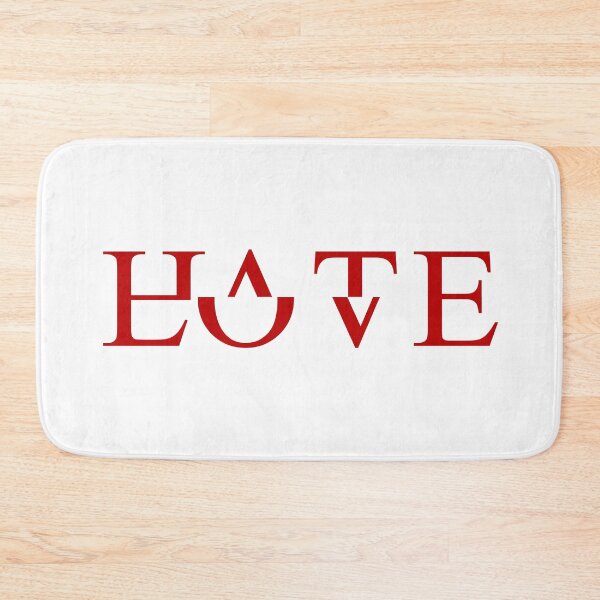 Item preview, Love Hate Tee designed and sold by TinThor.