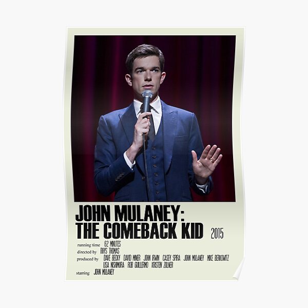 John Mulaney: The Comeback Kid Alternative Poster Art Movie Large (2) Poster