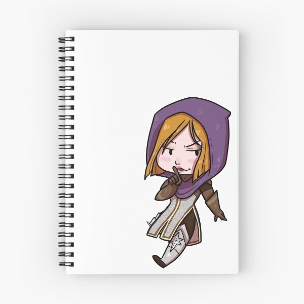 Artikelvorschau, Drachenalter - Leliana Chibi entworfen und verkauft von NoodlesForNerds.
