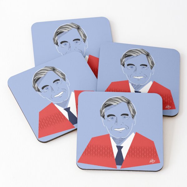 Aperçu de l'œuvre Mr Rodgers - portrait pop créée et vendue par peskychloe.