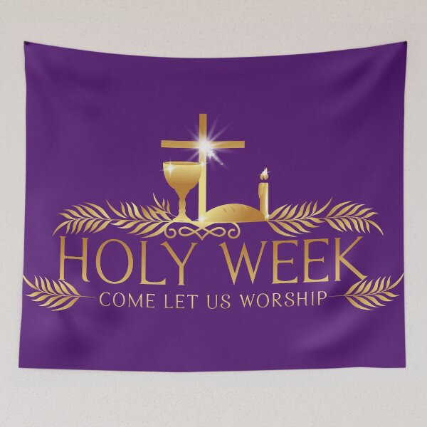 Item preview, Holy week come let us worship designed and sold by Shaun Joseph.