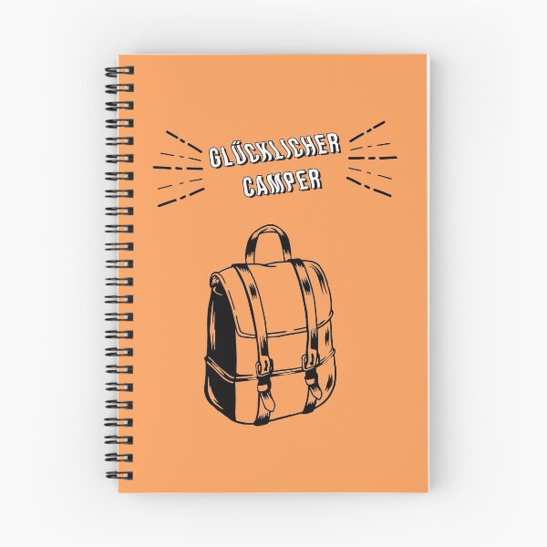Item preview, Happy camper | German hiking designed and sold by Ainbowz-Artwork.