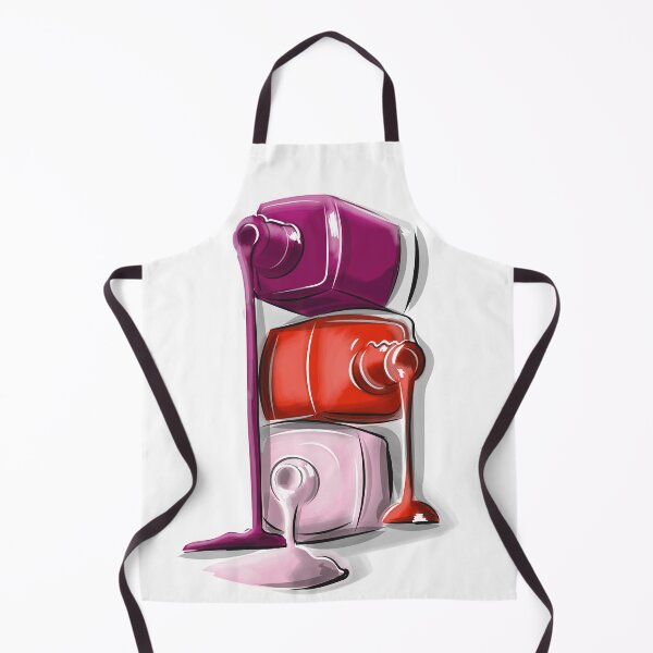 Item preview, nail polish illustration high quality designed and sold by DenicaStudio.