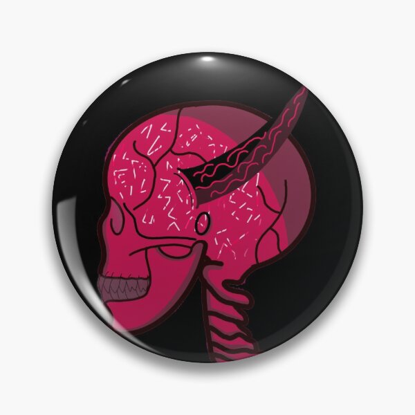 Item preview, Pink skull  designed and sold by Purplepugprints.