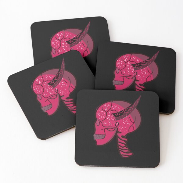 Item preview, Pink skull  designed and sold by Purplepugprints.