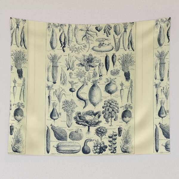 Item preview, Varieties of Legumes chart poster art - Adolphe Millot  designed and sold by Vintage Designs +.