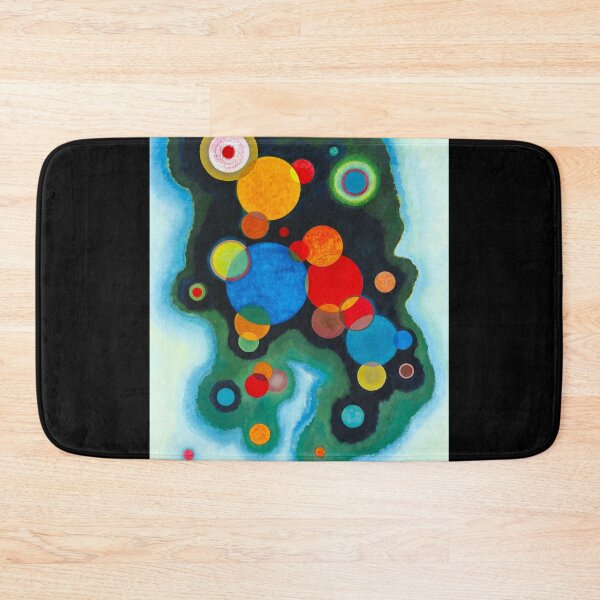 Aperçu de l'œuvre Wassily Kandinsky - Vertiefte Regung (Impulsion approfondie) créée et vendue par NewNomads.