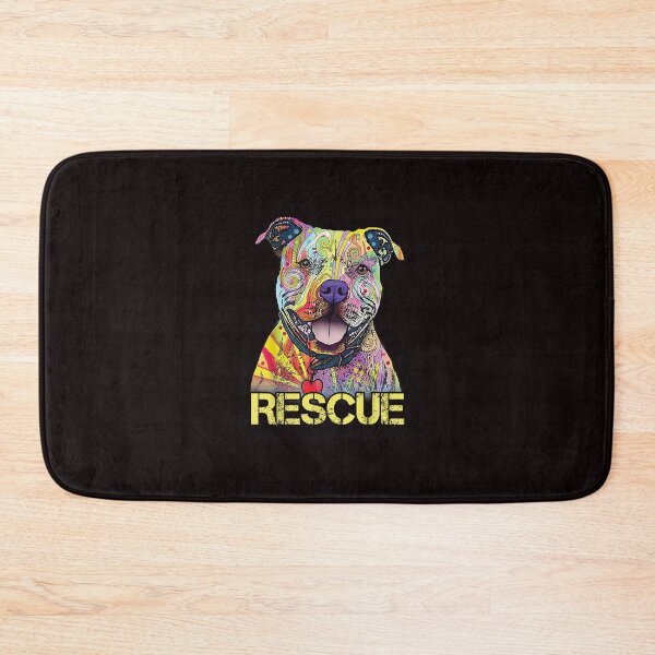 Item preview, Rescue Dog Colorfull Pitbull Dog designed and sold by HansShields.