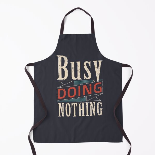 Item preview, Funny Lazy Humor Quote Busy Doing Nothing Retro designed and sold by sillyquestions.