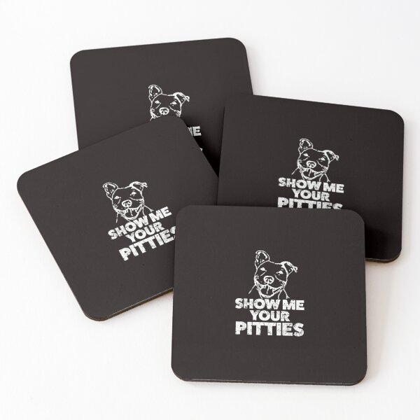 Item preview, Show Me Your Pitties Funny Saying Pitbull designed and sold by HansShields.