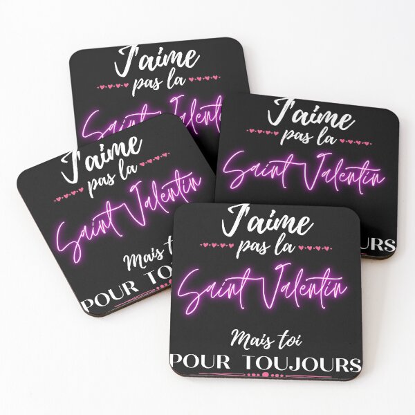Item preview, Copie de I don't like Valentine's Day gift ideas white pink v.  designed and sold by JoPhrasier.