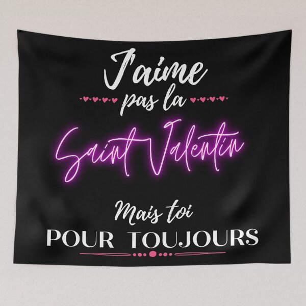 Item preview, Copie de I don't like Valentine's Day gift ideas white pink v.  designed and sold by JoPhrasier.