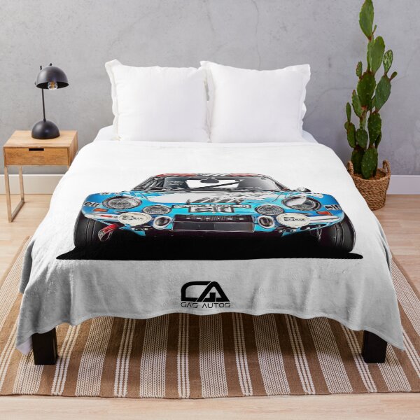 Item preview, Alpine Renault in Blue Illustration designed and sold by gasautos.