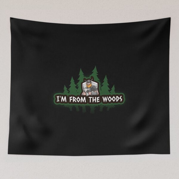 Item preview, Viking Forrest - Warrior Woods designed and sold by NoelNimmad.
