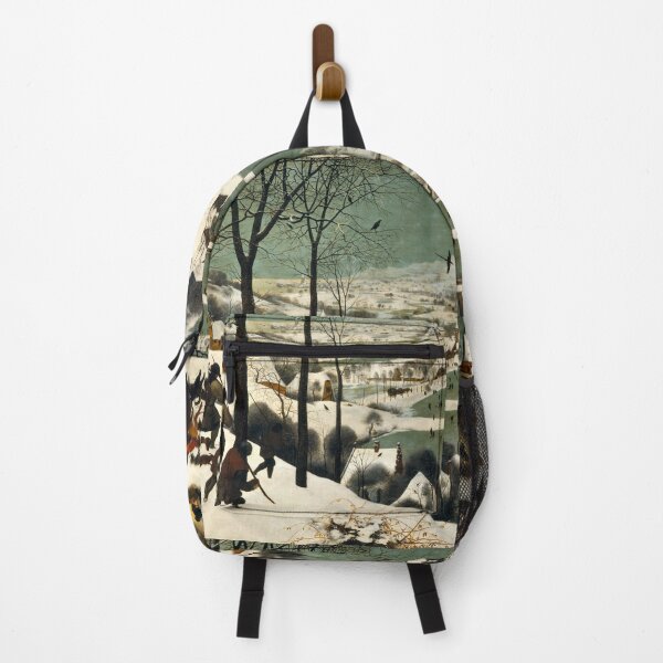 Item preview, HUNTERS IN THE SNOW Winter Landscape by Brueghel The Elder designed and sold by BulganLumini.