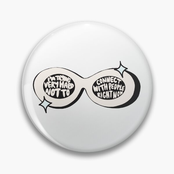 Item preview, Schitt’s Creek: David Rose I’m Trying Very Hard Not To Connect With People designed and sold by katesredbubbles.