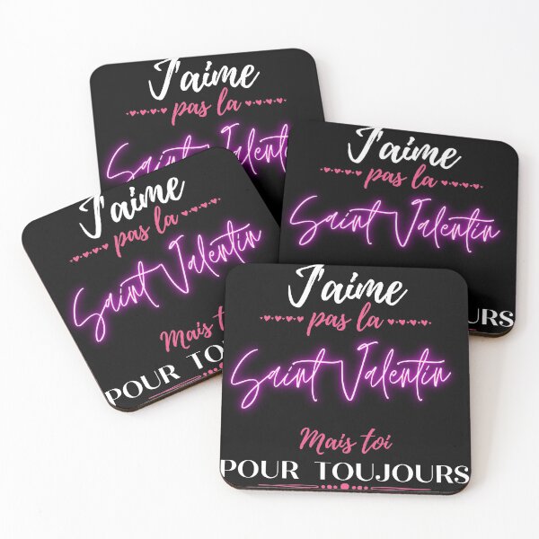 Item preview, I don't like Valentine's Day gift ideas white pink v.2  designed and sold by JoPhrasier.