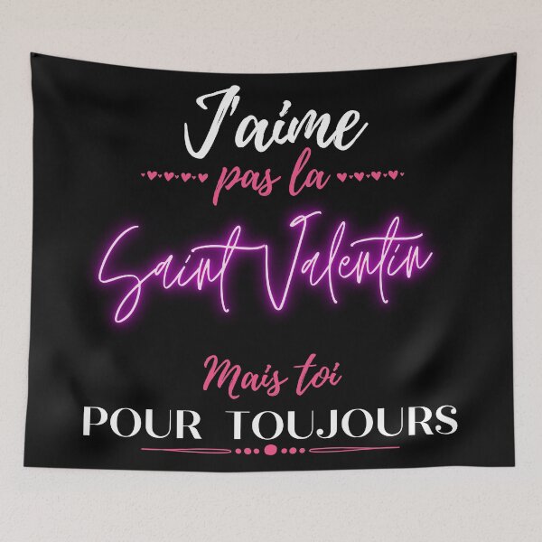 Item preview, I don't like Valentine's Day gift ideas white pink v.2  designed and sold by JoPhrasier.