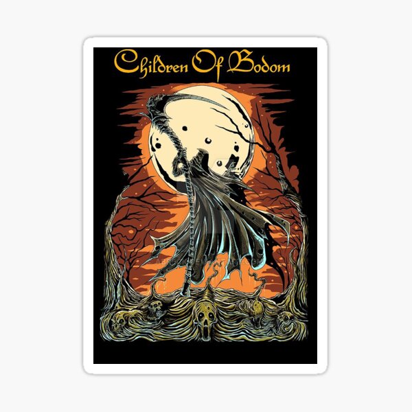 Sticker Children Of Bodom Redbubble