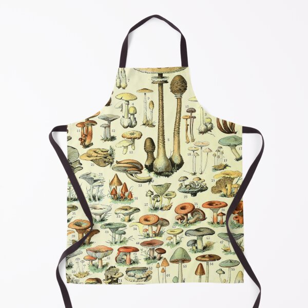 Item preview, Varieties of Mushrooms and Toadstools chart poster art - Adolphe Millot designed and sold by Vintage Designs +.